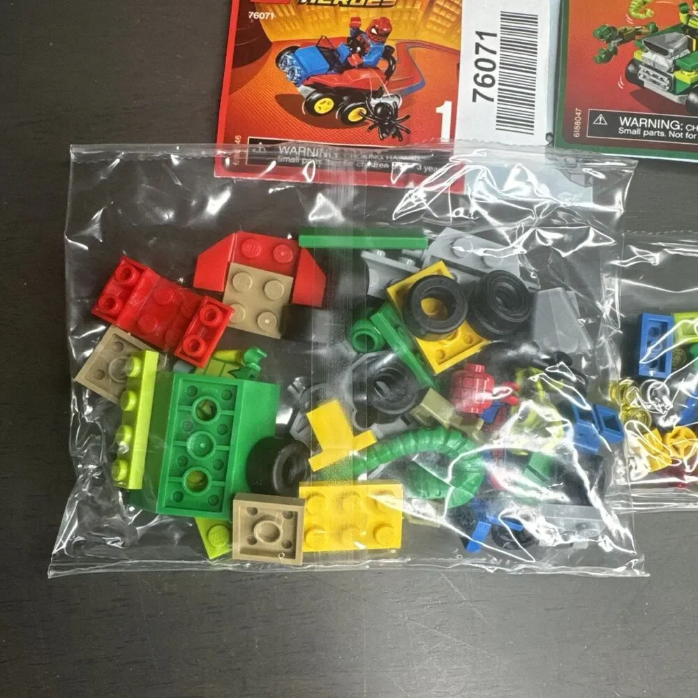 LEGO Marvel Super Heroes Spiderman vs. Scorpion 76071 New Without Box